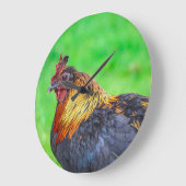 Maui kip cirkelvormige wandklok (Hoek)