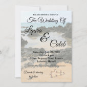 Maui Lei over geheime uitnodiging voor het huwelij (Voorkant)