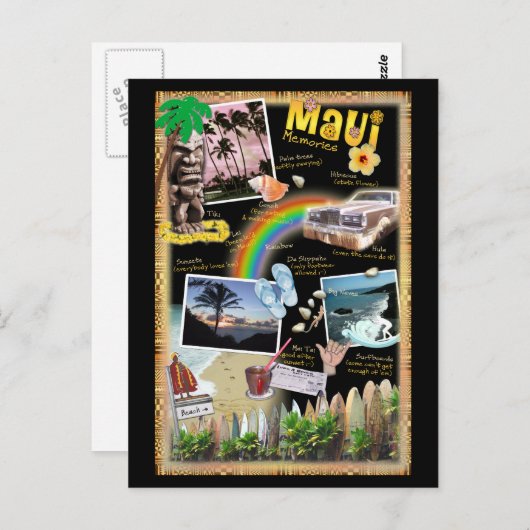 Maui Memories Briefkaart (Voorkant / Achterkant)