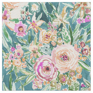 MAUI MINDSET Tropisch Hawaiian Colorful Floral Stof