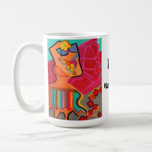 Maui Mod Hula Meisje Mok (Links)