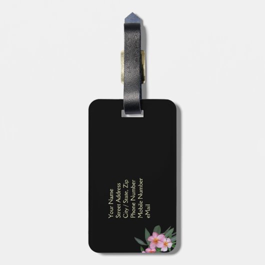 Maui no ka oi bagagelabel (Achterkant verticaal)