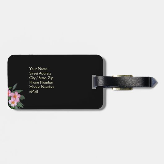 Maui no ka oi bagagelabel (Achterkant horizontaal)