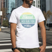 Maui No Ka Oi  Typografie T-shirt