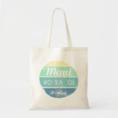 Maui No Ka Oi Typografie Tote Bag (Voorkant)