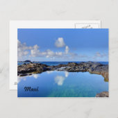Maui. Olivine Pools. Briefkaart (Voorkant / Achterkant)
