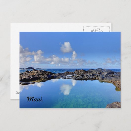 Maui. Olivine Pools. Briefkaart (Voorkant / Achterkant)