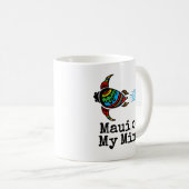 Maui op mijn gedachten Turtle mok (Voorkant rechts)