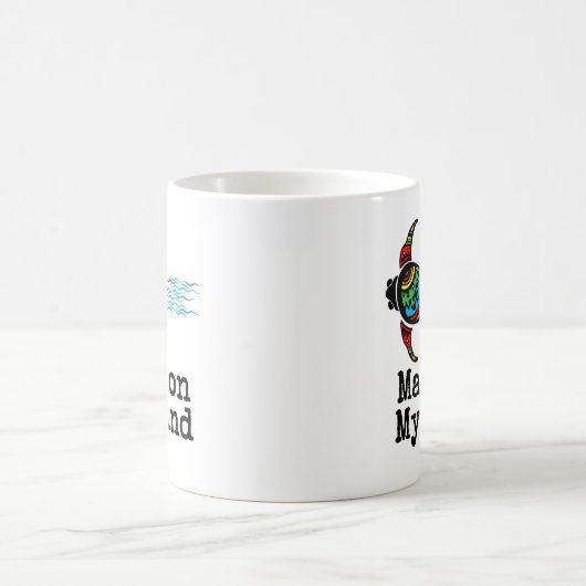 Maui op mijn mok voor Mind Turtle (Center)