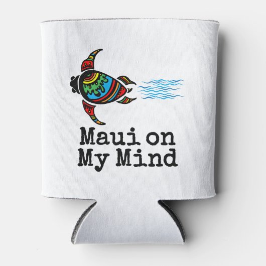 Maui op mijn Zee Turtle Blikjeskoeler (Voorkant)