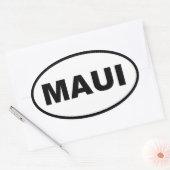 Maui Ovale Sticker (Envelop)