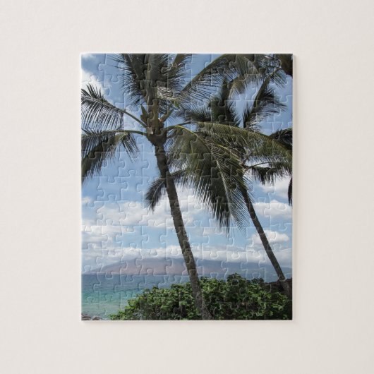 Maui Palm Trees Legpuzzel (Verticaal)