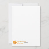 Maui Plumeria Feestdagenkaart (Achterkant)