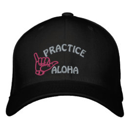 Maui Praktijk Aloha Shaka (Hang los) Geborduurde Pet