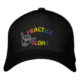 Maui Praktijk Aloha Shaka (Hang los) Geborduurde Pet