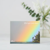 Maui Rainbow Briefkaart (Staand voorkant)