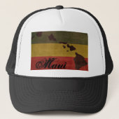Maui Rasta Trucker Hat Trucker Pet (Voorkant)