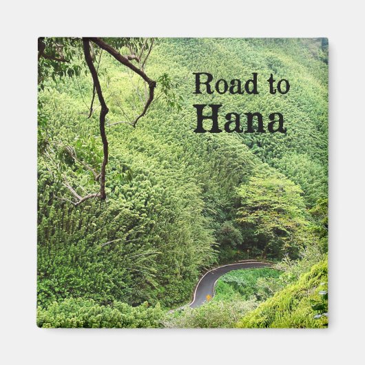 Maui Road tot Hana Magnet (Voorkant)