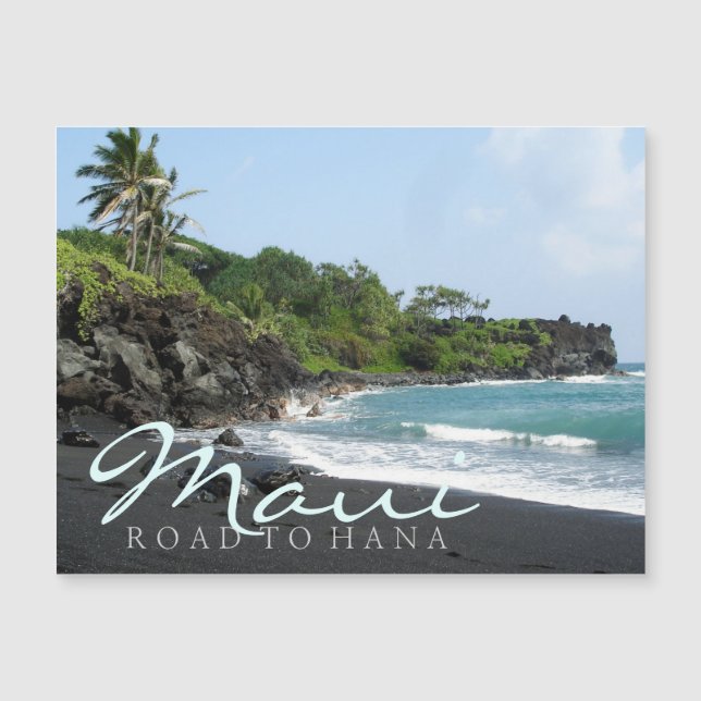 Maui Road tot Hana strand (Voorkant)