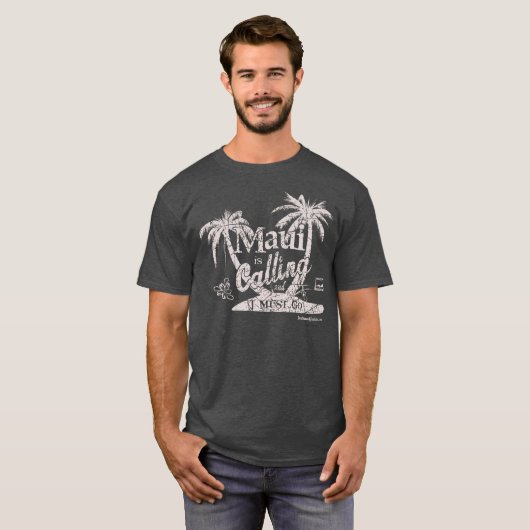 Maui roept t-shirt (Voorkant volledig)