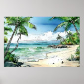 Maui Secret Beach Poster (Voorkant)