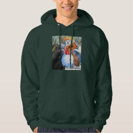 Maui Snowman Holiday Hoodie