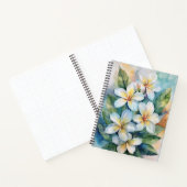 Maui Spring Plumeria Notebook Notitieboek (Binnen)