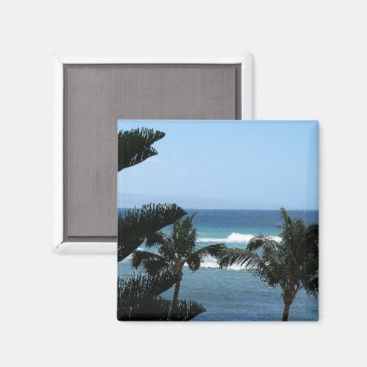 Maui strandmagneet magneet (Voorkant / Achterkant)