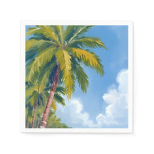 Maui-strandpalmboom-schilderij