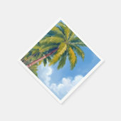 Maui-strandpalmboom-schilderij Servet (Hoek)
