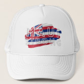 Maui Strong White Trucker Pet (Voorkant)