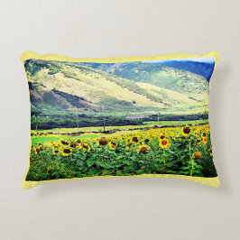 Maui Sunflower Accent Pillow Kussen