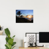 Maui Sunrise 1 Poster (Thuiskantoor)