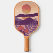 Maui Sunrise Pickleball Paddle (Voorkant)