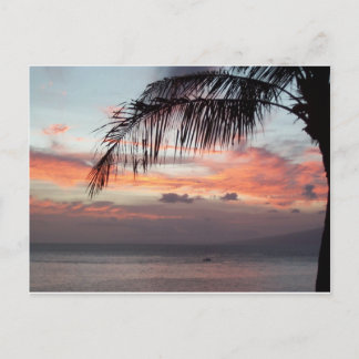 Maui Sunset Briefkaart