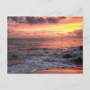 Maui Sunset Briefkaart