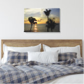 Maui Sunset Canvas Afdruk (Insitu (Slaapkamer))