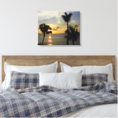 Maui Sunset Canvas Afdruk (Insitu (Slaapkamer))