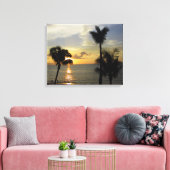 Maui Sunset Canvas Afdruk (Insitu (Woonkamer))