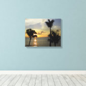 Maui Sunset Canvas Afdruk (Insitu (Houten vloer))