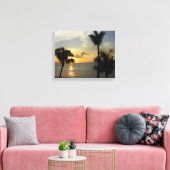 Maui Sunset Canvas Afdruk (Insitu (Woonkamer))