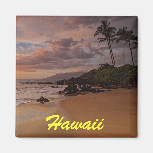 Maui Sunset Magnet (Voorkant)