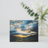 Maui Sunset Post Card Briefkaart (Staand voorkant)
