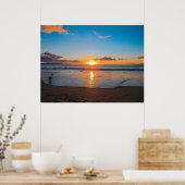 Maui Sunset poster (Keuken)