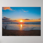 Maui Sunset poster (Voorkant)