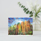 Maui Surfboard fence Briefkaart (Staand voorkant)