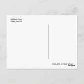 Maui Surfboard fence Briefkaart (Achterkant)