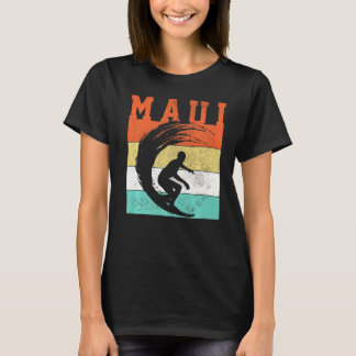 Maui Surfing  Surf Hawaiian Islands Surfer T-shirt