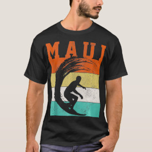 Maui Surfing Surf Hawaiian Islands Surfer T-shirt