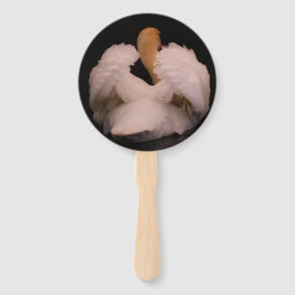 Maui Swan Hand Fan Set Handwaaier